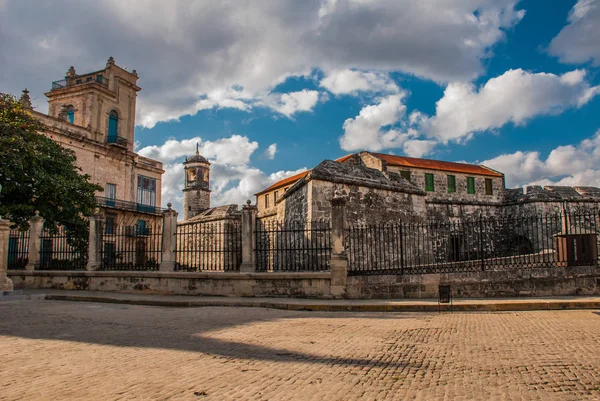 Castillo de la Real Fuerza. O velho castelo fortaleza da Força Real, Havana, Cuba . — Fotografia de Stock