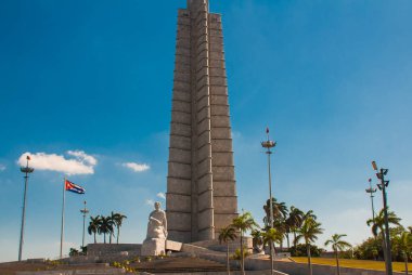 Jose Marti Anıtı, Havana devrim meydanda. Küba