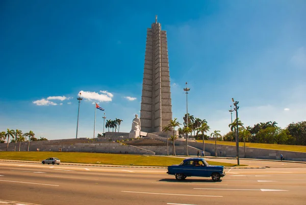 Monumento a José Martí en la Plaza de la Revolución, La Habana. CUBA — Foto de Stock