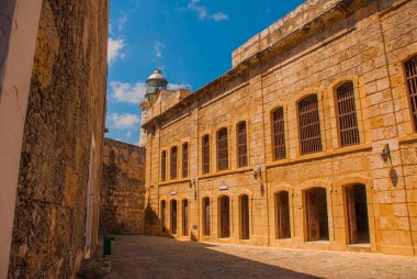 Castillo Del Morro. Eski kale. Küba. Havana.