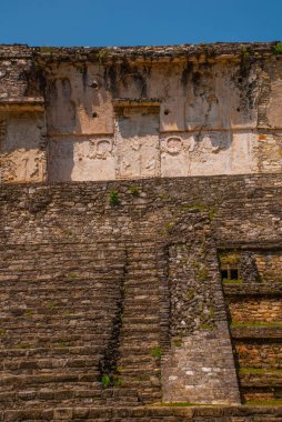 Palenque, Chiapas, Meksika: Arkeolojik alan kalıntılar, tapınaklar ve antik kentin Maya piramitleri