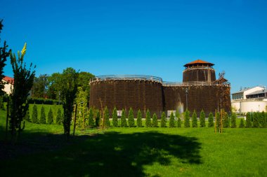 Wieliczka, Polonya: Wieliczka 'da mezuniyet kulesi. Tuz soğutma kulesi