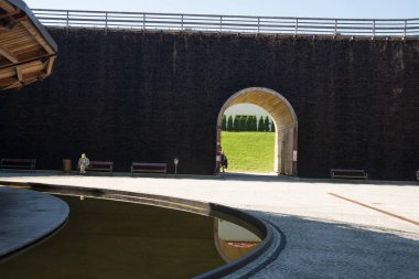 Wieliczka, Polonya: Wieliczka 'da mezuniyet kulesi. Tuz soğutma kulesi