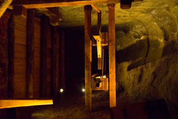 Wieliczka, Πολωνία: Salt Statues in the Wieliczka Salt Mine, Unesco World Heritage Site in the town of Wieliczka, νότια Πολωνία — Φωτογραφία Αρχείου