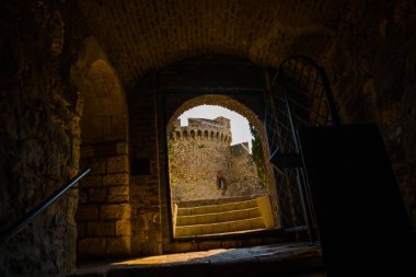 Belgrade, Serbia: Gate and bridge, Kalemegdan fortress in Belgrade