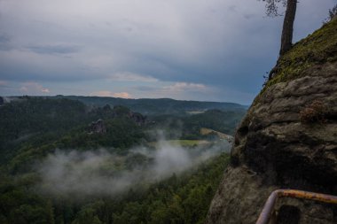 Bastei, Ulusal Park Sakson İsviçre, Almanya 'nın bakış açısından.