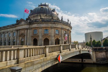 Berlin, Almanya: Berlin 'in Mitte ilçesindeki müze adasındaki Bode Müzesi.