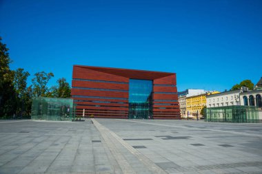 Wroclaw, Polonya: Wroclaw 'daki şehir merkezi. Wroclaw eski ve Polonya 'da çok güzel bir şehir