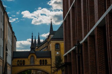 Wroclaw, Polonya: Eski şehrin tarihi merkezinde güzel bir bina.