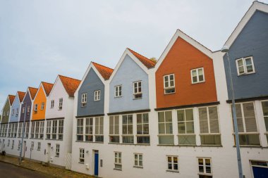 Odense, Danimarka: Çok renkli binaların güzel cepheleri