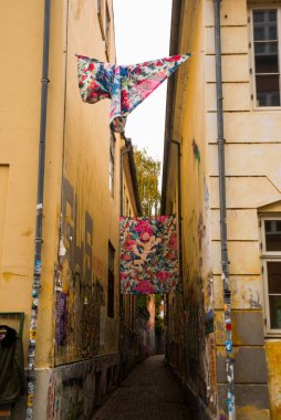 Aarhus, Danimarka: Şehrin tarihi merkezinde güzel binalar.