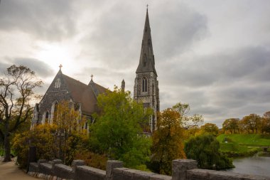 Kopenhag, Danimarka: St. Alban Kilisesi (İngilizce: 