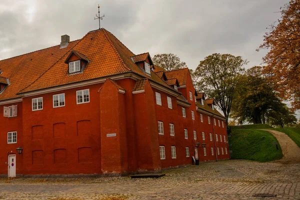 COPENHAGEN, DENMARK: Kastellet fortress, located in Copenhagen, Denmark, one of the best preserved fortresses in Northern Europe — Stock Photo, Image