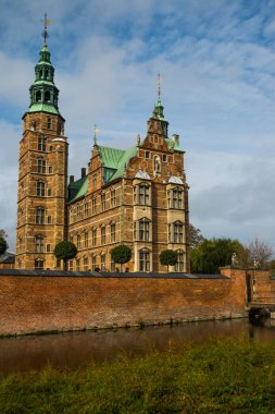 Kopenhag, Danimarka Rosenborg Castle. Hollandalı Rönesans tarzında 1606'Christian IV döneminde inşa..