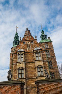 Kopenhag, Danimarka Rosenborg Castle. Hollandalı Rönesans tarzında 1606'Christian IV döneminde inşa..