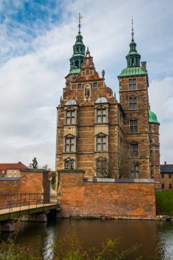 Kopenhag, Danimarka Rosenborg Castle. Hollandalı Rönesans tarzında 1606'Christian IV döneminde inşa..