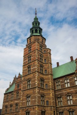 Kopenhag, Danimarka Rosenborg Castle. Hollandalı Rönesans tarzında 1606'Christian IV döneminde inşa..