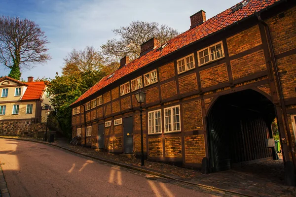 Helsingborg, Švédsko: Turisté cestují a navštěvují slavné atrakce v Helsingborgu — Stock fotografie