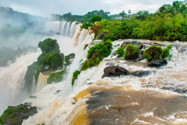 Misiones, caduta di Iguazu, Argentina: Cascate di Iguazu dall'Argentina — Foto Stock