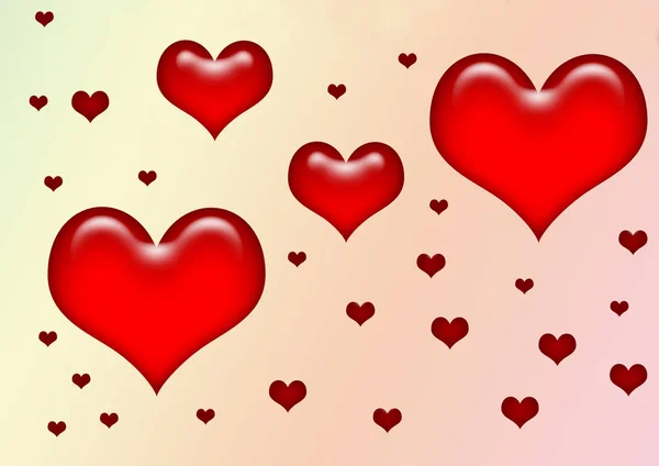 Corazón. Día de San Valentín. Hermosa textura para el fondo. Amor. . —  Fotos de Stock