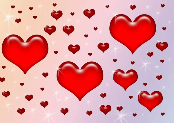 Heart. Valentine's day. Beautiful texture for the background. Love. — 스톡 사진