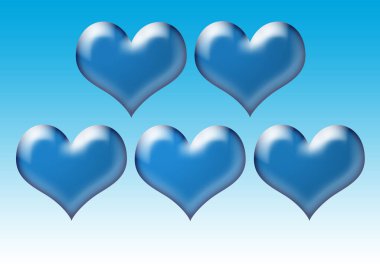 Kalp. Sevgililer Günü. Arka plan için güzel bir doku. Aşk.