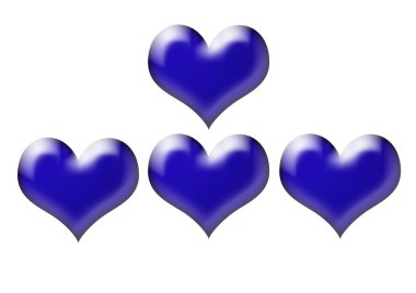 Kalp. Sevgililer Günü. Arka plan için güzel bir doku. Aşk