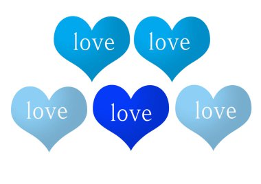 Kalp. Sevgililer Günü. Arka plan için güzel bir doku. Aşk.