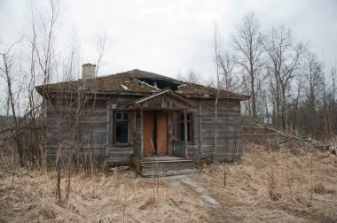 Saint Petersburg, Rusya - 30 Mart 2014: St. Petersburg yakınlarındaki Leningrad bölgesinde Bogoslovka bölgesinde Ortodoks kiliseleri ile güzel bir kompleks