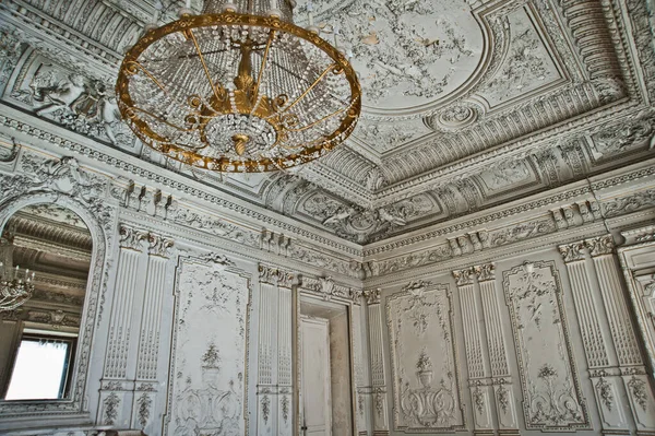 Petersburg Russie Avril 2014 Bel Intérieur Ancien Manoir Abandonné Brusnitsyn — Photo