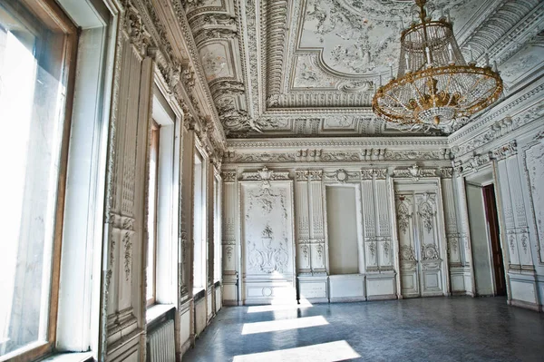 Petersburg Russia April 2014 Beautiful Interior Old Abandoned Brusnitsyn Mansion — Stock Photo, Image