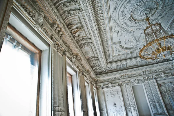 Petersburg Russia April 2014 Beautiful Interior Old Abandoned Brusnitsyn Mansion — Stock Photo, Image