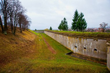 KAUNAS, LITHUANIA - NOVEMBER 17, 2013: Tragic place on the territory of which there was a concentration camp during the war. Ninth Fort in Kaunas.