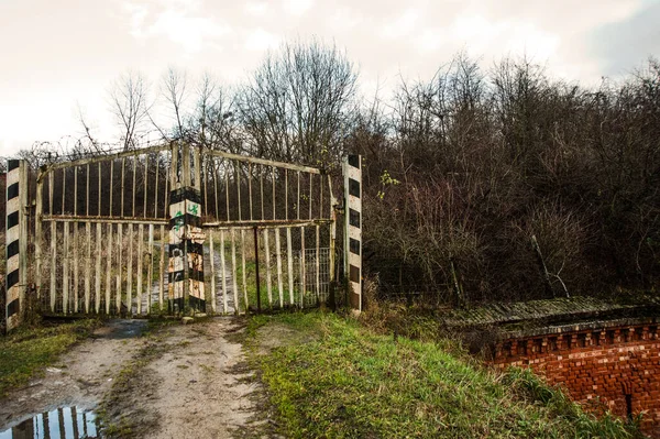 Kaunas Lithuania November 2013 Tragic Place Territory Which Concentration Camp — Stockfoto