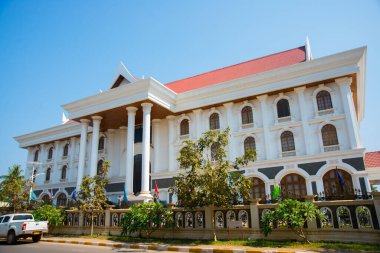 Vientiane, Laos: Vientiane Valisi Laos 'un ofisi.