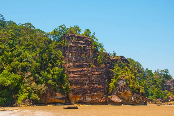 Bako Kuching Sarawak Borneo Malaysia Piękny Krajobraz Widokiem Park Narodowy — Zdjęcie stockowe