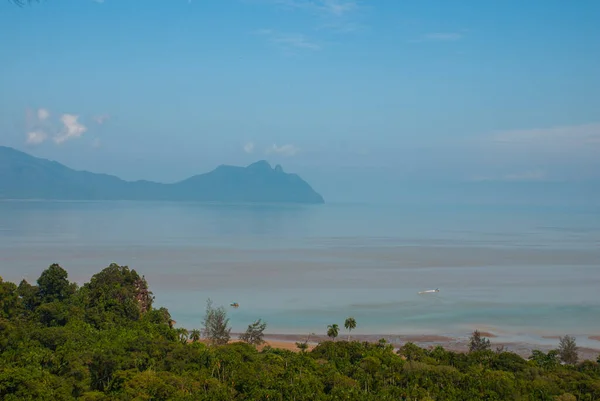 Bako Kuching Sarawak Borneo Malasia Hermoso Paisaje Con Vistas Parque — Foto de Stock