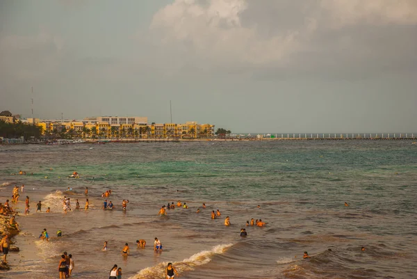 Playa Del Carmen Riviera Maya Mexiko März 2018 Schöner Blick — Stockfoto