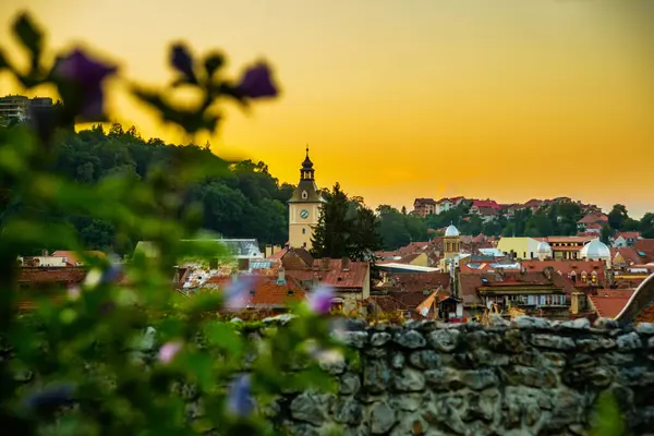 Brasov Transylvanien Rumänien Augusti 2019 Vackra Rumänien Det Vackra Landskapet — Stockfoto