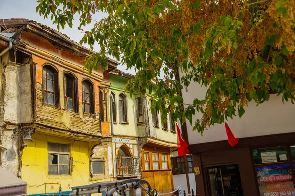 Eskisehir Turchia Colorful Odunpazari District Houses View Eskisehir City Eskisehir — Foto Stock