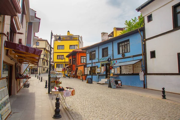 Eskisehir Turkey Colorful Odunpazari District Houses View Eskisehir City Eskisehir — Stock Photo, Image