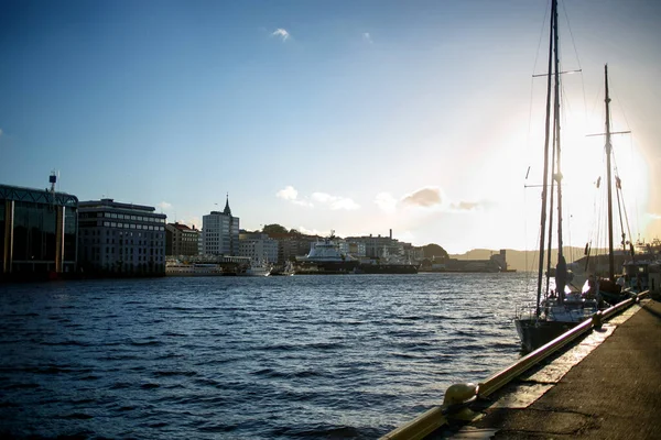 Orla Marítima Bergen — Fotografia de Stock