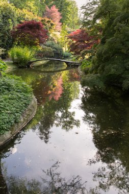 Japon bahçe Villa Leonardo'nun köşede