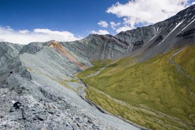 Gökkuşağı Dağları ile benzersiz Yarlu Vadisi için yaz aylarında görüntüleyin