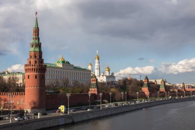 Moskova Kremlin için iyi havalarda görüntülemek