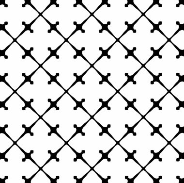 Siyah ve beyaz desenleri ile süsleme. 17