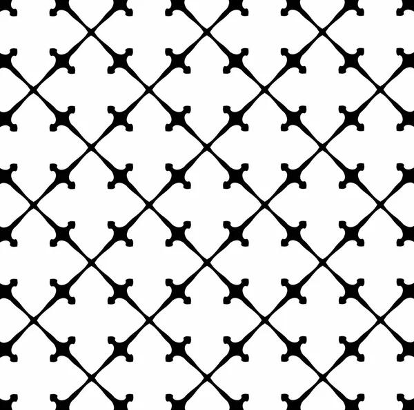 Prydnad med svart och vitt mönster. 17 — Stockfoto