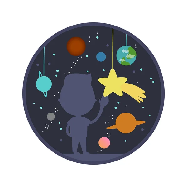 Observatory. planetarium icon — Stock Vector