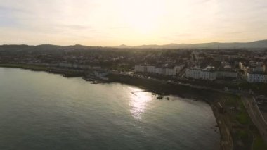 Dun Laoghaire, Dublin havadan görünümü