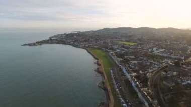 Dun Laoghaire, Dublin havadan görünümü